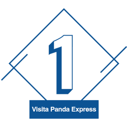 1 visita panda express